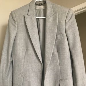 Women's Gray Boyfriend Blazer